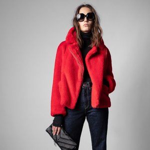 Zadig & Voltaire Freeze Color Coat (Poppy)